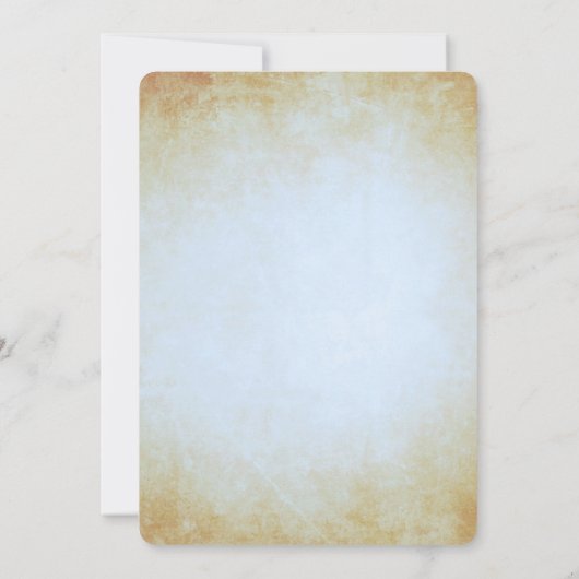 金ゴールド紙ホリデーフォーマルテーマ結婚ズ 招待状 (裏面)