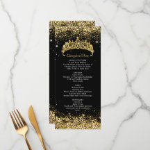 金ゴールド紙吹雪キンセアニェラティアラ