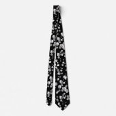 金ゴールド紙吹雪ネックタイ紙プレート ネクタイ (裏面)