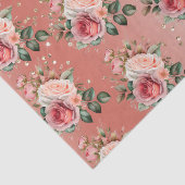 金ゴールド紙吹雪ピンクローゼスフローラ 薄葉紙 (詳細)