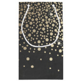 金ゴールド紙吹雪ホタル結婚シャルボード スモールペーパーバッグ (裏面)