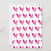 金ゴールド紙吹雪マーメイド誕生日招待状 招待状 (裏面)