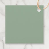 金ゴールド紙吹雪ユーカリ結婚属葉 フェイバータグ (裏面)