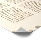 金ゴールド紙吹雪ラブシャンパ結婚ーニュ ポスター (角)