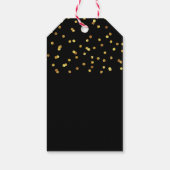 金ゴールド紙吹雪大学院写真修了会 ギフトタグ (裏面)