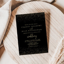 金ゴールド紙吹雪書ファンシーのスクリプ結婚ト