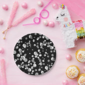 金ゴールド紙吹雪紙プレート ペーパープレート (パーティー)