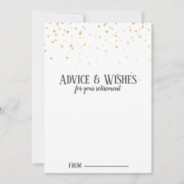 金ゴールド紙吹雪除・売却アドバイスカード アドバイスカード