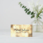 金ゴールド紙吹雪 | Golden Boke 名刺 (スタンド正面)