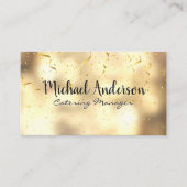 金ゴールド紙吹雪 | Golden Boke 名刺 (正面)