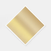 金ゴールド紙 スタンダードランチョンナプキン (角)