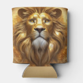 金ゴールド素晴らしライオン頭 缶クーラー (裏面)