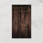 金ゴールド素朴いかりベビーシャワー エンクロージャーカード (裏面)