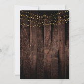 金ゴールド素朴いかりベビーシャワー 招待状 (裏面)