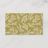 金ゴールド素朴ハンドレタリングおむつラッフルカード エンクロージャーカード (裏面)