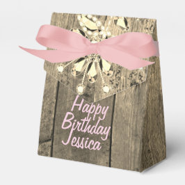 金ゴールド素朴フローラ宝石 フェイバーボックス