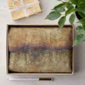 金ゴールド素朴ブラウンテクスチャ背景lgデコップページ 薄葉紙 (ギフト)