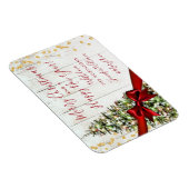 金ゴールド素朴メリークリスマスノンフォトグリッター マグネット (右側)