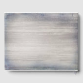 金ゴールド素朴航海の結婚いかり ゲストブック (裏面)