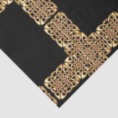 金ゴールド細胞交差ティッシュペーパー 薄葉紙 (詳細)