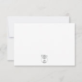 金ゴールド結婚のホワイトズの結婚リングや輪 出欠カード (裏面)