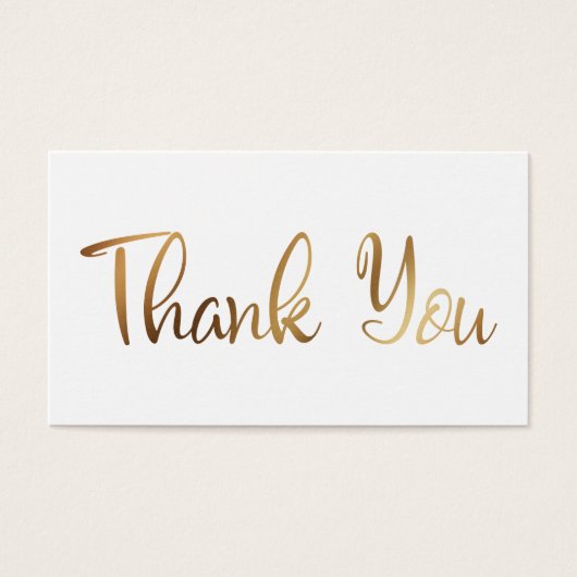 金ゴールド結婚のメッセージカード挿入カード (正面)