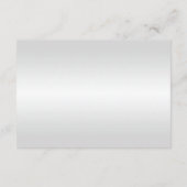 金ゴールド結婚のリングや輪ハート結婚の詳細 エンクロージャーカード (裏面)