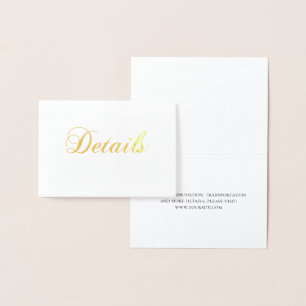 金ゴールド結婚の。フォイルクラシック詳細カード 箔カード