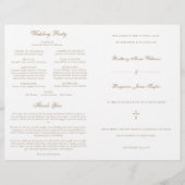 金ゴールド結婚カトリックの一括式計画 (正面)