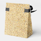 金ゴールド結婚グリッターお祝い数々のスタイル フェイバーボックス (裏面サイド)