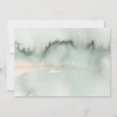 金ゴールド結婚グリーンリーさんThank You Photo サンキューカード (裏面)