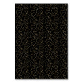 金ゴールド結婚モンステ感謝していラリーフのユテーブル・カード テーブルナンバー (裏面)