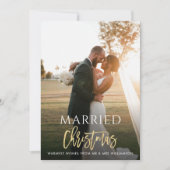 金ゴールド結婚台本 シーズンカード (正面)