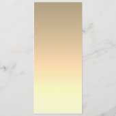 金ゴールド結婚書道 メニュー (裏面)