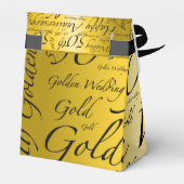 金ゴールド結婚記念日 フェイバーボックス (裏面サイド)