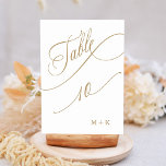 金ゴールド結婚高級書道10号 テーブルナンバー<br><div class="desc">表10.利用可能な番号をすべて確認する。 |豪華エレガントと書結婚道のテーブル番号とイニシャル。このデザインの高度なカスタマイズについてクリックは、上の青いデザインツールボタンをクリックして下さい。</div>