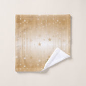 金ゴールド結婚50周年 バスタオルセット (ウォッシュタオル)