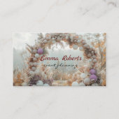 金ゴールド結婚、銀及び白 名刺 (正面)