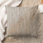 金ゴールド結晶グリッターカーテン クッション (ブランケット)