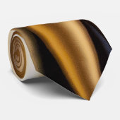 金ゴールド絵を描かれたオルガン管のタイ ネクタイ (ロール)