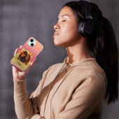 金ゴールド絵を描スクとキラキラ写真 Case-Mate iPhoneケース