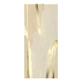 金ゴールド絵を描ブラシのストロークの価格リストのラックカード ラックカード (裏面)