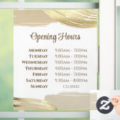 金ゴールド絵を描ブラシのストロークの開始時間 ウィンドウサイン (ホーム)