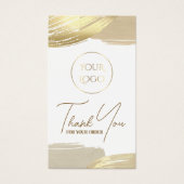 金ゴールド絵を描ブラシストロークのパッケージの挿入 (正面)