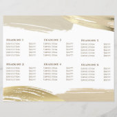 金ゴールド絵を描ブラシストローク (裏面)