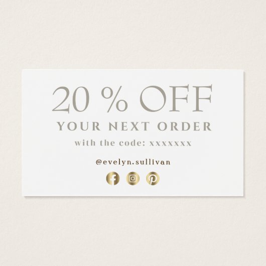 金ゴールド絵を描ブ感謝していシのストローク割引 (裏面)