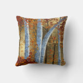 金ゴールド絵画葉枕 クッション (裏面)