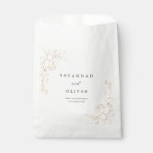 金ゴールド線フローラ結婚ズ フェイバーバッグ (正面)