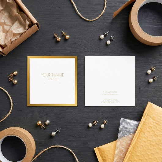 金ゴールド縁どイヤリング