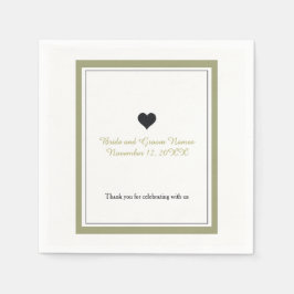 金ゴールド縁どエレガンス スタンダードカクテルナプキン